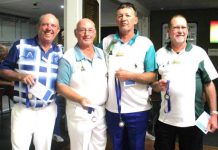 Beautiful weather for bowls