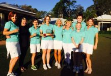 Ladies take the lead