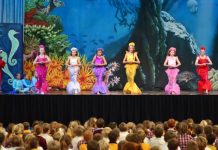 They like to be under the sea