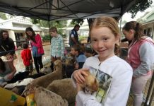 Fete defies the rain