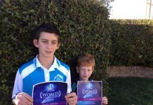 Clark, Cross on top of world