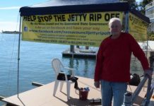 State palms off jetty dispute