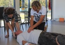 Pumped up for first aid