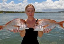 Offshore anglers battle wind