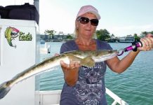 River a refuge for windblown offshore anglers