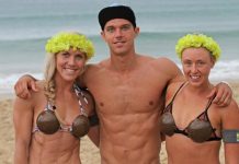 Beach SLAM fun for fans