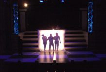 Stage set for theatre