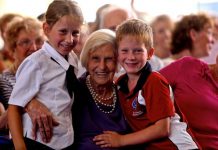 Doting on their grandchildren