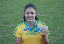 Silver and gold for Samantha