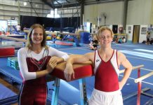 Imogen at gymnastic helm