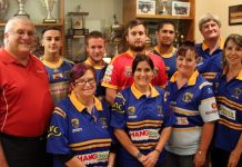 Excitement builds at home