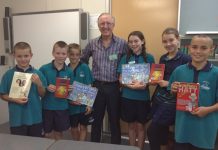 Write on, says author