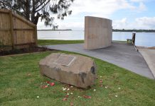 Wall a touching tribute