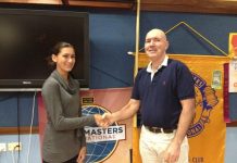 A toast to one of their own