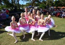 Pretty ballerinas take centre stage