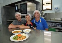 Wheel meals on the slide