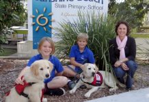 Smart pups keep kids on toes