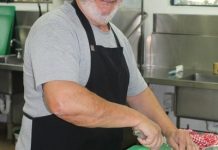 Wheels turn, churning meals