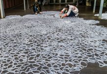 Plastic polution is hanging over our heads