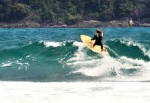 Beach shack in paradise