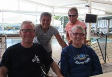 Seniors celebrate with cuppa and cake