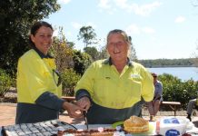 Friends help celebrate garden silver