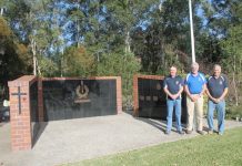 Bruce is serving still