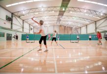 Seniors active, fit and healthy