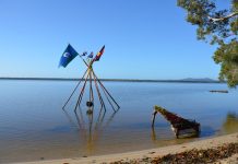 Fresh art is floating in