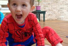 Walk for missing toddler