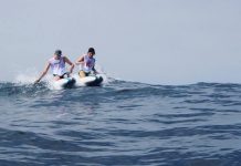 Lachie paddles to victory