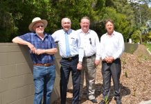 Estate’s flood works finished