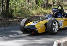 Hill climb thrills and spills