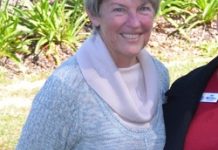 Claire’s journey was with friends