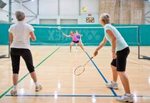 Badminton jamboree in Noosa