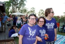 Our Backyard in festive mode