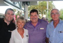 Pizzas at networking night