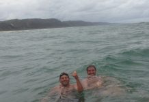 Braving choppy seas for cancer