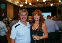 Night out was the business