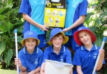 No rubbish for this school