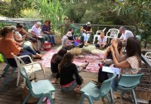 Basket weaving for healing