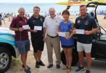 Festival winds up on beach