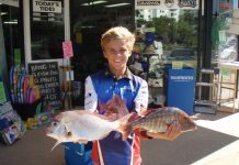 Perfect weather gets anglers out and about.