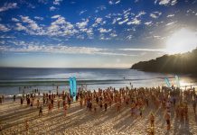 Sports in a festive setting