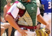 Luke at softball pinnacle