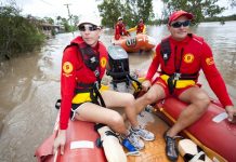 Winter lifesavers on the line
