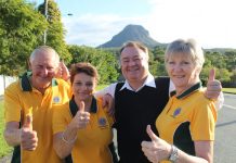 Festive fun at gruelling mountain race