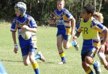 Young Pirates on the ball