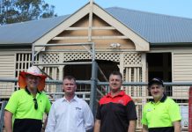 Trainees nail down building skills