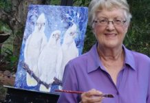 Artist’s show of feathered friends